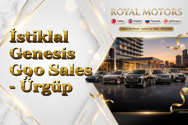İstiklal Genesis G90 Sales - Ürgüp