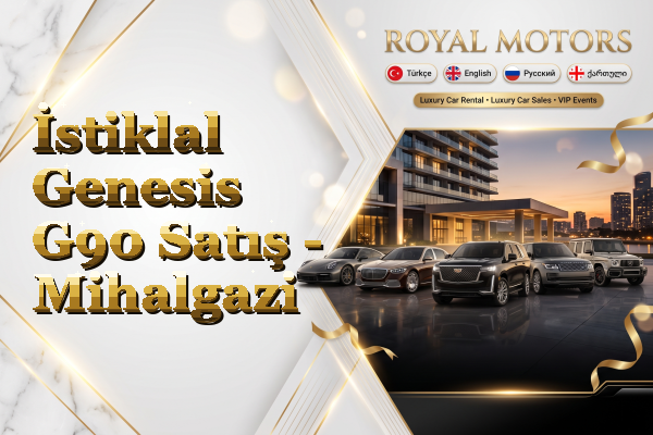 İstiklal Genesis G90 Satış - Mihalgazi