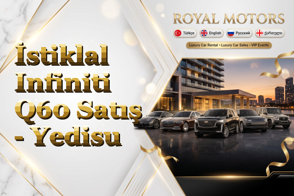İstiklal Infiniti Q60 Satış - Yedisu
