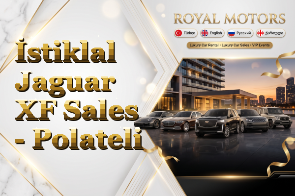 İstiklal Jaguar XF Sales - Polateli
