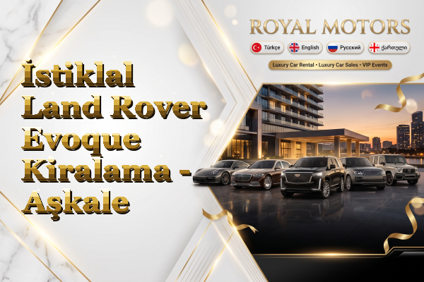 İstiklal Land Rover Evoque Kiralama - Aşkale