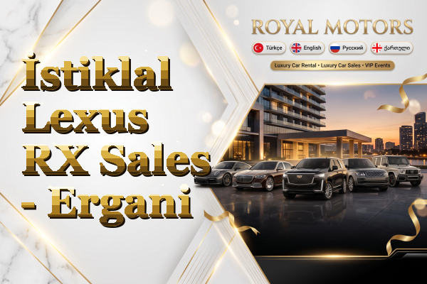 İstiklal Lexus RX Sales - Ergani