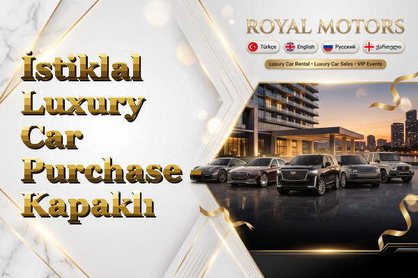 İstiklal Luxury Car Purchase - Kapaklı
