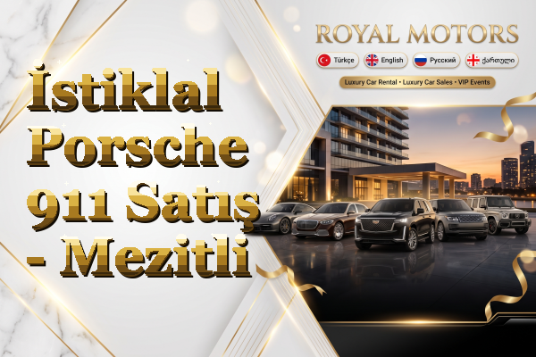 İstiklal Porsche 911 Satış - Mezitli