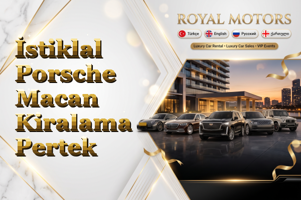 İstiklal Porsche Macan Kiralama - Pertek