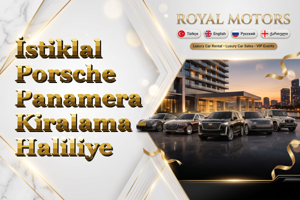 İstiklal Porsche Panamera Kiralama - Haliliye