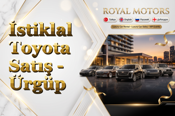 İstiklal Toyota Satış - Ürgüp
