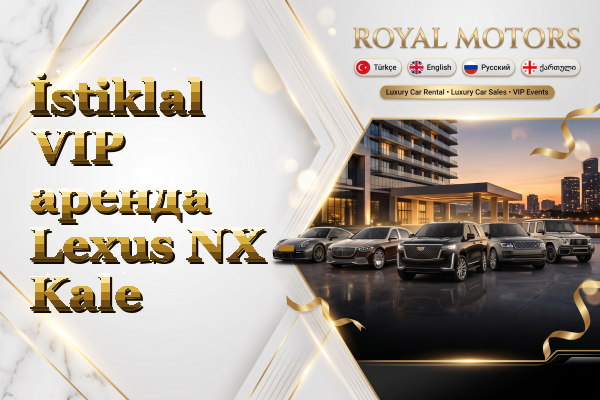 İstiklal VIP аренда Lexus NX - Kale