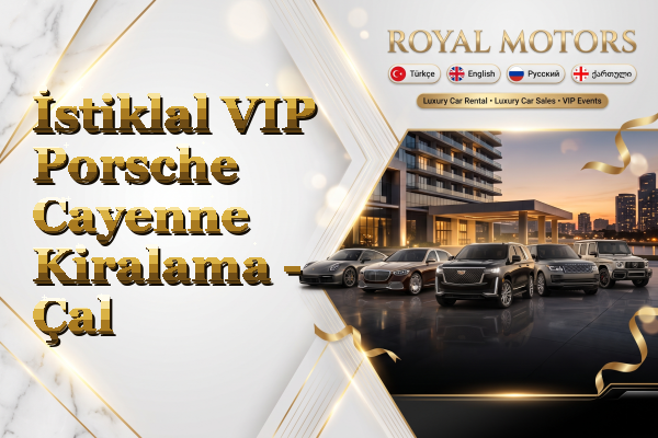 İstiklal VIP Porsche Cayenne Kiralama - Çal