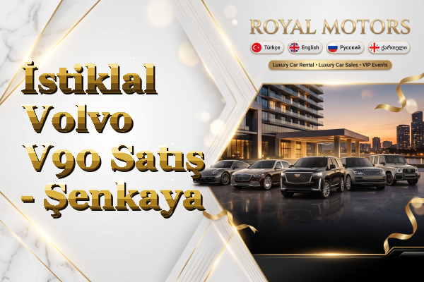 İstiklal Volvo V90 Satış - Şenkaya