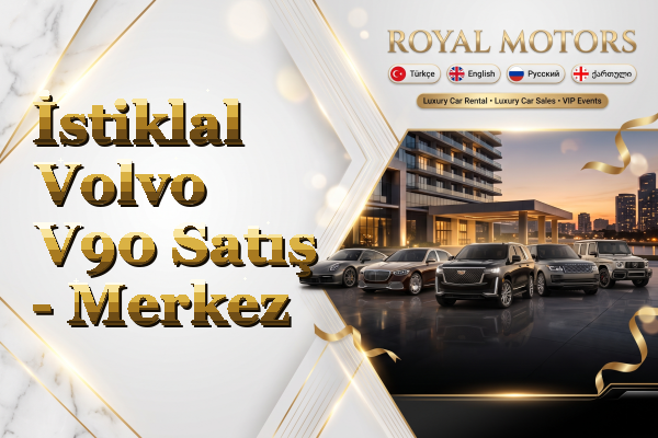 İstiklal Volvo V90 Satış - Merkez