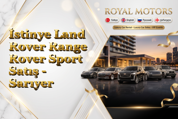 İstinye Land Rover Range Rover Sport Satış - Sarıyer