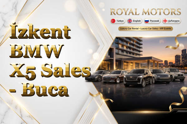 İzkent BMW X5 Sales - Buca