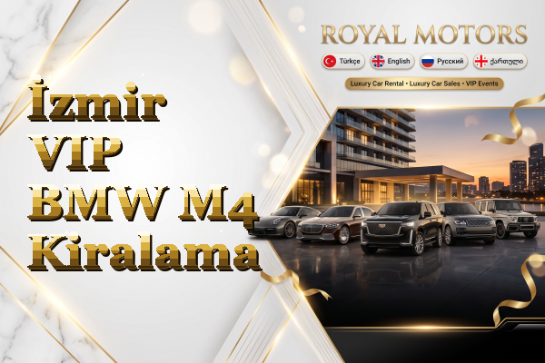 İzmir VIP BMW M4 Kiralama
