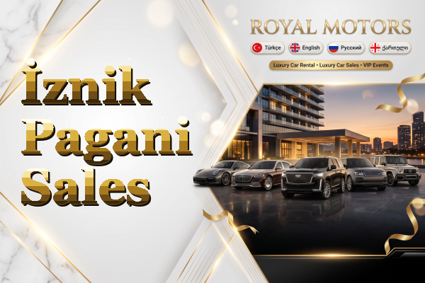 İznik Pagani Sales