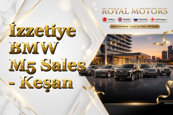 İzzetiye BMW M5 Sales - Keşan