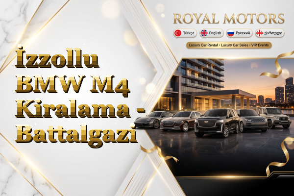 İzzollu BMW M4 Kiralama - Battalgazi