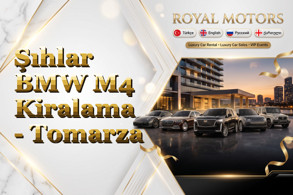 Şıhlar BMW M4 Kiralama - Tomarza