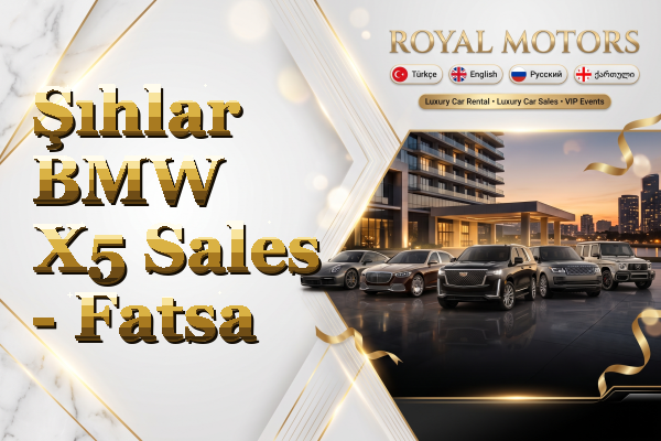 Şıhlar BMW X5 Sales - Fatsa