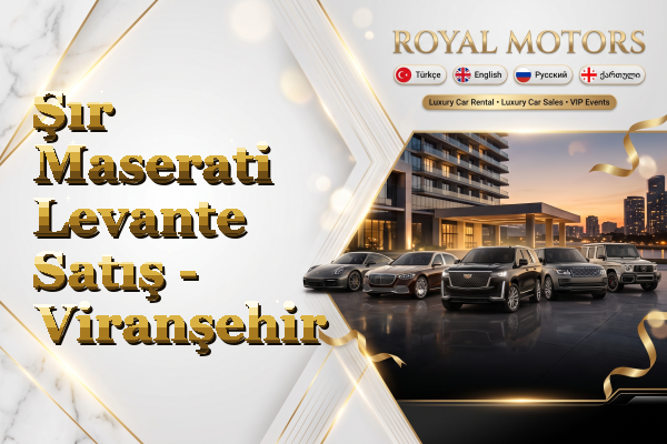 Şır Maserati Levante Satış - Viranşehir