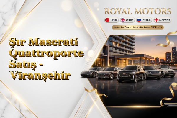 Şır Maserati Quattroporte Satış - Viranşehir