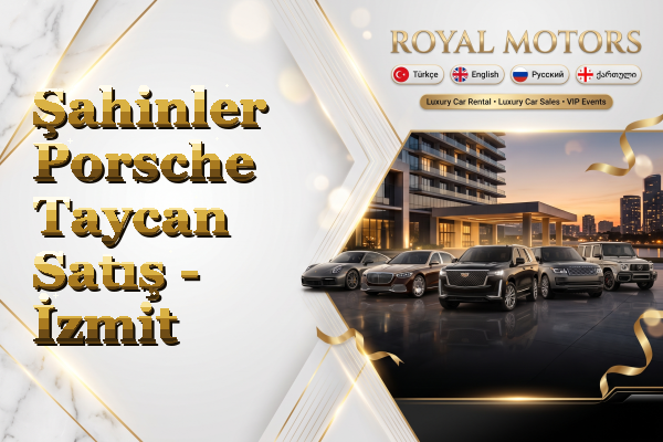 Şahinler Porsche Taycan Satış - İzmit