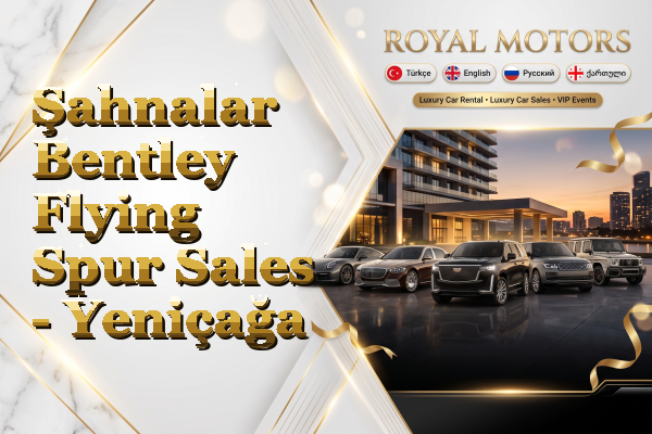 Şahnalar Bentley Flying Spur Sales - Yeniçağa