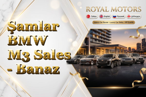 Şamlar BMW M3 Sales - Banaz