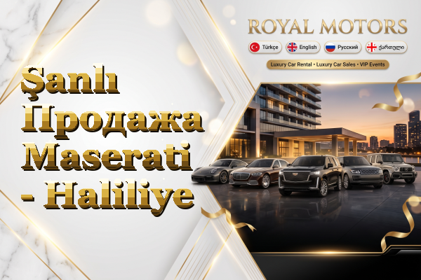 Şanlı Продажа Maserati - Haliliye