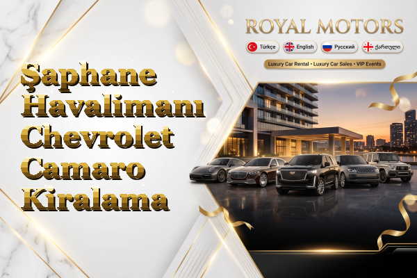 Şaphane Havalimanı Chevrolet Camaro Kiralama