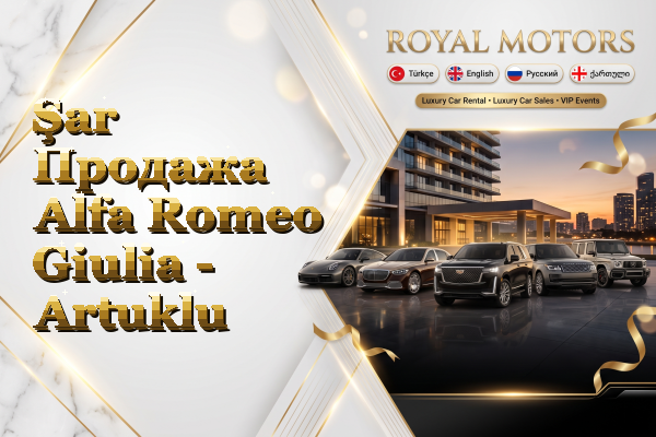 Şar Продажа Alfa Romeo Giulia - Artuklu