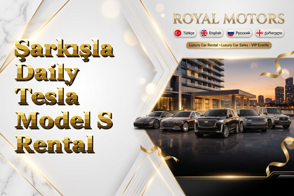 Şarkışla Daily Tesla Model S Rental