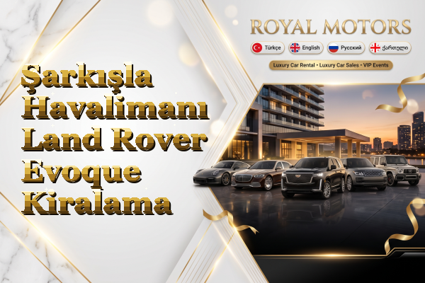 Şarkışla Havalimanı Land Rover Evoque Kiralama