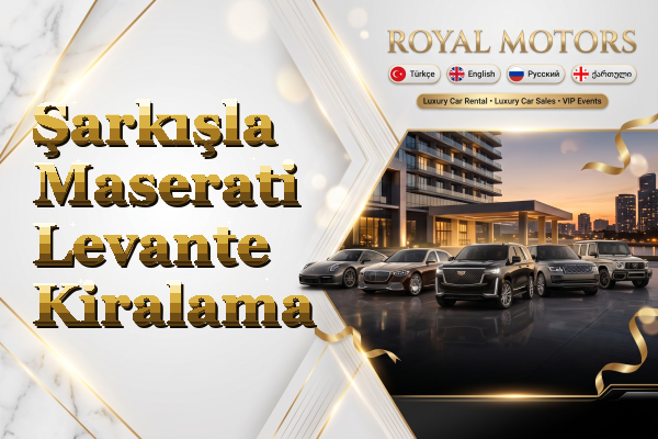Şarkışla Maserati Levante Kiralama