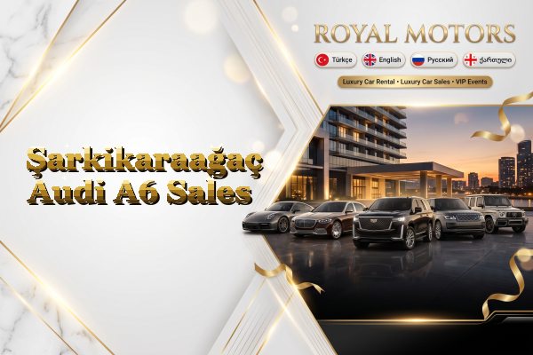 Şarkikaraağaç Audi A6 Sales
