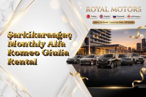 Şarkikaraağaç Monthly Alfa Romeo Giulia Rental