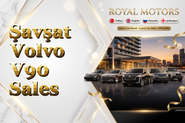 Şavşat Volvo V90 Sales