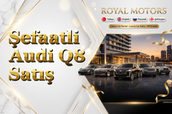 Şefaatli Audi Q8 Satış