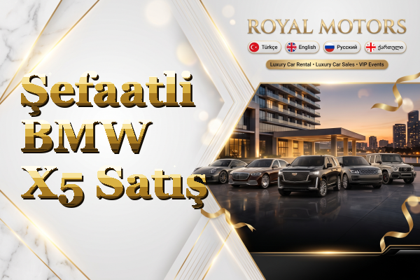 Şefaatli BMW X5 Satış