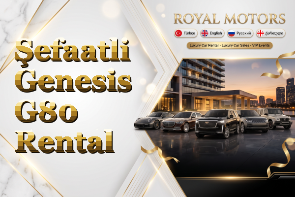 Şefaatli Genesis G80 Rental