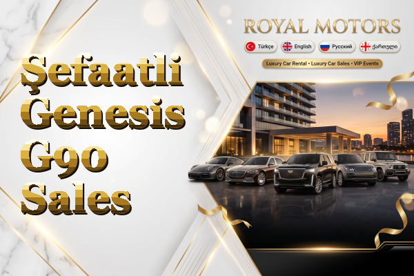 Şefaatli Genesis G90 Sales