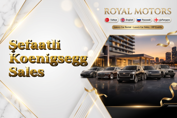 Şefaatli Koenigsegg Sales