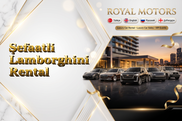 Şefaatli Lamborghini Rental