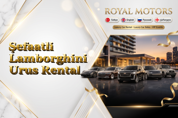 Şefaatli Lamborghini Urus Rental