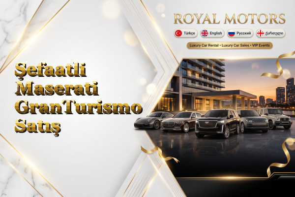Şefaatli Maserati GranTurismo Satış