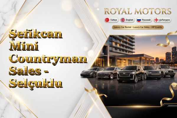 Şefikcan Mini Countryman Sales - Selçuklu