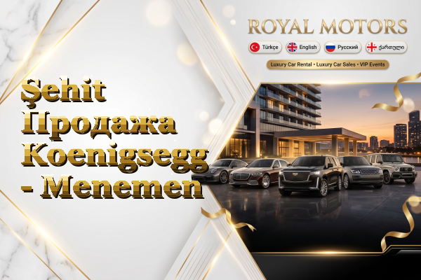 Şehit Продажа Koenigsegg - Menemen