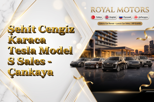 Şehit Cengiz Karaca Tesla Model S Sales - Çankaya