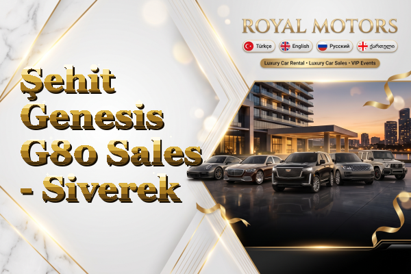 Şehit Genesis G80 Sales - Siverek