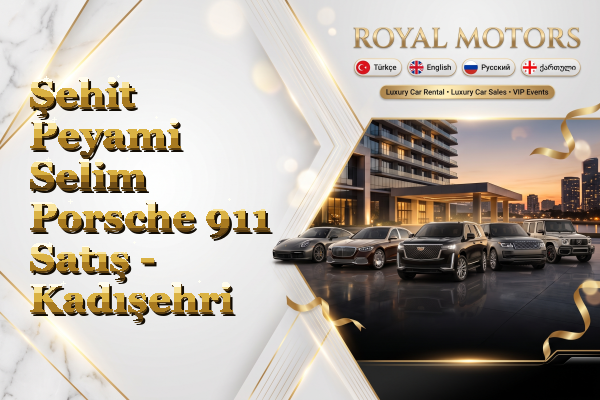 Şehit Peyami Selim Porsche 911 Satış - Kadışehri